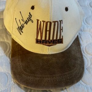 Signed Wade Hayes hat.
